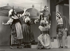 Danuta Szaflarska (Cosima), Jadwiga Kossocka (Maria Lippi), Barbara Fijewska (Eliza), Tadeusz Fijewski (Flicot), Konstanty Pągowski (Józef Lippi)<br/> fot. Stanisław Dukiewicz